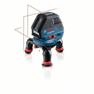 Линеен лазерен нивелир Bosch GLL 3-50 + BM 1 + LR2 + L-Boxx, 10 м