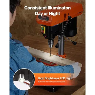 Настолна бормашина VEVOR DP20013B/ 550W Настолна бормашина VEVOR DP20013B/ 550W