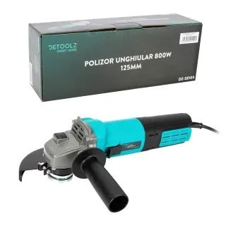 Електрически ъглошлайф Detoolz DZ-SE105/ 800W/ 125 мм Електрически ъглошлайф Detoolz DZ-SE105/ 800W/ 125 мм