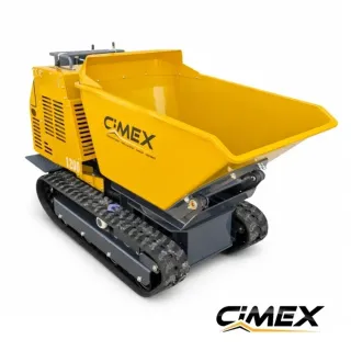 Верижен мини дъмпер с реверсивна кофа CIMEX WB-1200R/ 1200 кг/ 15 к.с.