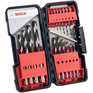 Комплект свредла Bosch HSS PoinTec 18 броя ToughBox