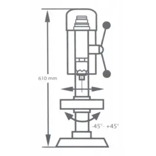 Настолна бормашина BASS POLSKA 5278/ 750W