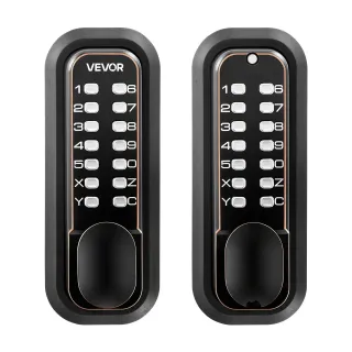 Механична брава без ключ с двойно-странична цифрова клавиатура VEVOR OL-601S3-07