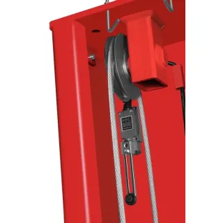 Двуколонен полуавтоматичен подемник KraftDele KD5816/ 230V