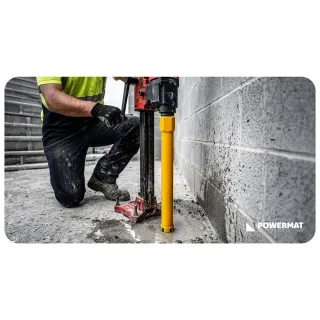 Диамантена боркорона за бетон POWERMAT PM-DWK-63x450M/ 63 x 450 мм