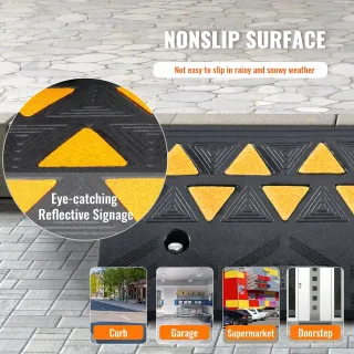 Гумени бордюрни рампи VEVOR S001 / 2 бр./ 15 т