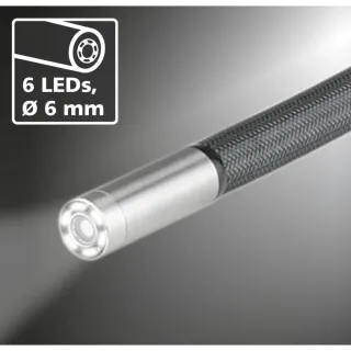 Камера за видеоконтролер Laserliner InspectorCamera 3D/ 6 мм/ 2 м Камера за видеоконтролер Laserliner InspectorCamera 3D/ 6 мм/ 2 м