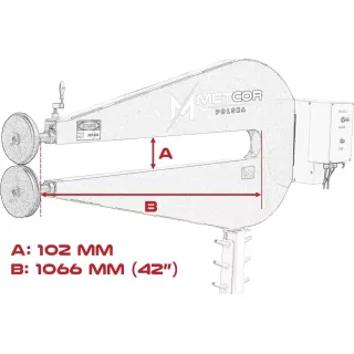 Ръчна машина за валцоване METCOR RM42H