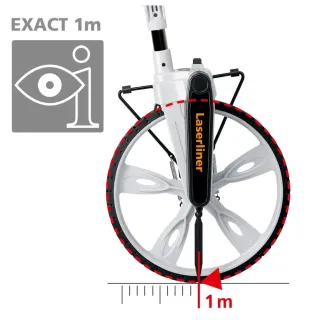 Измервателно колело Laserliner RollPilot S12/ 0-9999.9 м