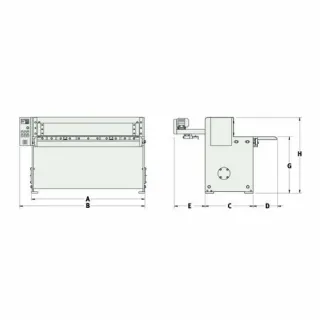 Електромеханична гилотина Metallkraft MTBS 1350-30 T Електромеханична гилотина Metallkraft MTBS 1350-30 T