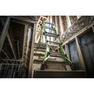 Професионална двураменна стълба Little Giant DARK HORSE 2.0 M17 Fiberglass/ 150кг