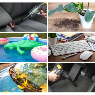 Мини прахосмукачка и духалка Power Plus POWX3100/ 8V