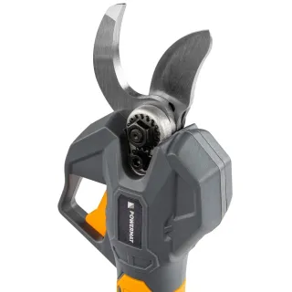 Акумулаторната ножица за клони Powermat PM-SA-21V-2AM/ 21V/ 2x2Ah