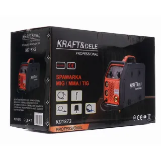 Инверторен заваръчен апарат KraftDele KD1873/ 275A Инверторен заваръчен апарат KraftDele KD1873/ 275A