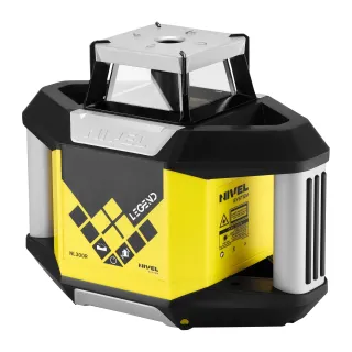 Ротационен лазер с лазерна рейка и статив с повдигаща глава Nivel System NL300R + LS-24 + SJJ32/ 500 м