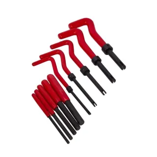 Комплект за възстановяване на резби KraftDele KD10590/ 131 части