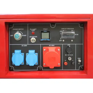 Дизелов обезшумен генератор SENCI SCD7500QN-3 + ATS/ AVR / 4.8 kW/ 400V/ 18 л Дизелов обезшумен генератор SENCI SCD7500QN-3 + ATS/ AVR / 4.8 kW/ 400V/ 18 л