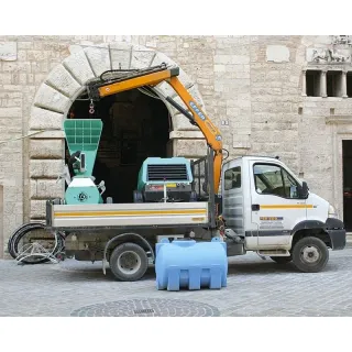 Машина за сухи и полусухи замазки IMER Mover 190 EB/ 2.2 kW