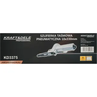 Пневматична лентова шлайфмашина KraftDele KD3375/ 6bar Пневматична лентова шлайфмашина KraftDele KD3375/ 6bar