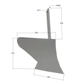 Плуг за мотофреза Cedrus CEDRGL35