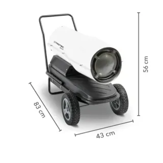 ПРОМО ПАКЕТ! Дизелов калорифер TROTEC IDE 30 D/ 30kW + Машина за безвъздушно боядисване Powermat PM-PDM-1200 / 1.2kW