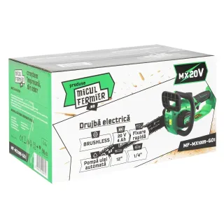 Акумулаторен верижен трион MICUL FERMIER MF-MX1005-G01/ 20V/ 4 Ah