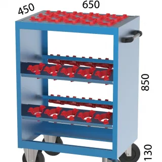 CNC мобилен шкаф с 35 държача KOCEL - 2200
