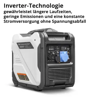 Бензинов инверторен генератор STAHLWERK IG-5500 ST / 5.5 kW/ 11 л Бензинов инверторен генератор STAHLWERK IG-5500 ST / 5.5 kW/ 11 л
