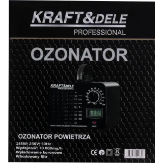 Озонатор за въздух с филтър KraftDele KD5357/ 145W Озонатор за въздух с филтър KraftDele KD5357/ 145W
