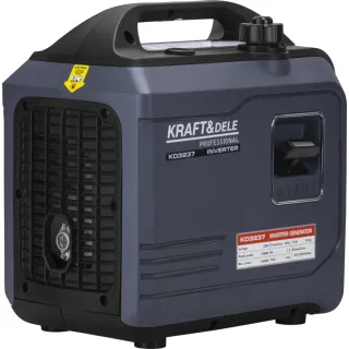 Инверторен генератор KraftDele KD3237/ 2,7/3kW/ 230V/ 3,7л Инверторен генератор KraftDele KD3237/ 2,7/3kW/ 230V/ 3,7л