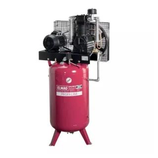 Бутален вертикален маслен компресор ELMAG PROFI-LINE PL-V 1200/10/270 D/ 400V/ 10.2kW/ 270л