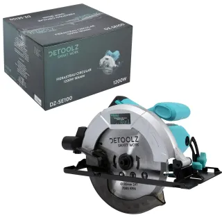 Електрически циркуляр Detoolz DZ-SE100/ 1200W/ 185 мм Електрически циркуляр Detoolz DZ-SE100/ 1200W/ 185 мм