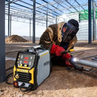 Инверторен заваръчен апарат KraftDele KD3434/ 255А Инверторен заваръчен апарат KraftDele KD3434/ 255А