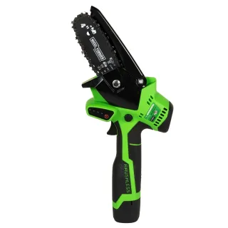 Акумулаторен мини верижен трион MICUL FERMIER MF-MX1007-G01/ 14.4 V/ 2Ah