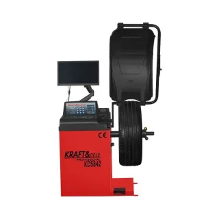 Машина за баланс на гуми + лазер KraftDele KD5842/ 250W
