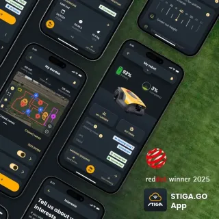 Косачка робот STIGA A 15v/ 25.2V/ 5Ah