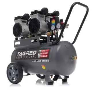Компресор за въздух TAGRED TA3386/ 2x2000W/ 50 л Компресор за въздух TAGRED TA3386/ 2x2000W/ 50 л