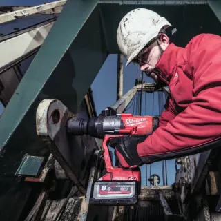Акумулаторен гайковерт Milwaukee M18 ONEFHIWF1-802X/ 18 V/ 8 Ah