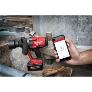Акумулаторен гайковерт Milwaukee M18 ONEFHIWF1-802X/ 18 V/ 8 Ah