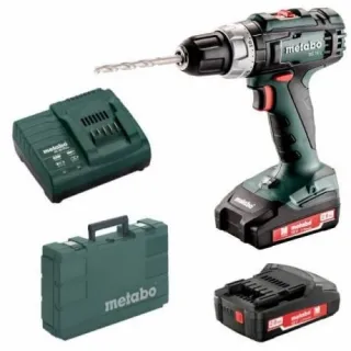 Акумулаторен винтоверт METABO BS 18 L/ 18V/ 2x 2.0Ah