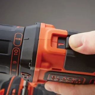 Акумулаторна бормашина винтоверт Black and Decker BDCHD18K/ 18 V/ 1.5 Ah