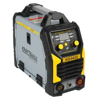 Инверторен заваръчен апарат KraftDele KD3432/ 210A Инверторен заваръчен апарат KraftDele KD3432/ 210A
