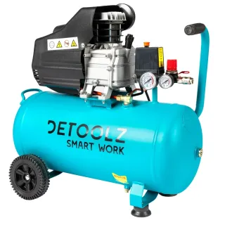 Бутален маслен компресор Detoolz DZ-C333/ 1680W/ 50 л Бутален маслен компресор Detoolz DZ-C333/ 1680W/ 50 л