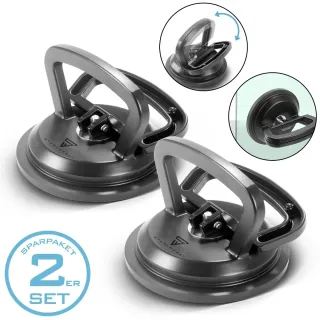 Комплект вакуум вендузи STAHLWERK 49128/ 2 х 50 кг