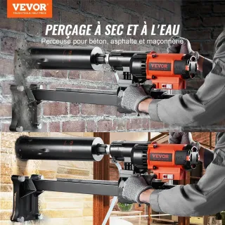 Диамантено-пробивна бормашина VEVOR Z1Z-9230/ 3200W