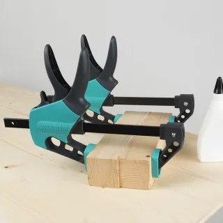 Дърводелска стяга с пластмасови челюсти WOLFCRAFT EHZ Easy 75 х 150 мм