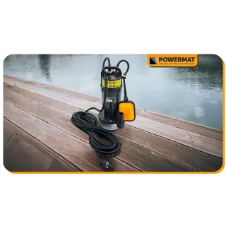 Потопяема помпа с поплавък Powermat PM-PDWB-750JP/ 750W Потопяема помпа с поплавък Powermat PM-PDWB-750JP/ 750W