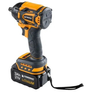 Акумулаторен гайковерт Powermat PM-AKU-21V-3M/ 21V/ 2x3Ah