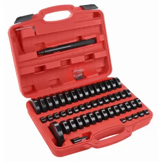 Комплект за демонтиране на лагери втулки и щифтове KraftDele KD10699/ 52 части Комплект за демонтиране на лагери втулки и щифтове KraftDele KD10699/ 52 части