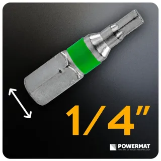 Комплект битове и удължител Powermat PM-ZB-21ZN/ 21бр. Комплект битове и удължител Powermat PM-ZB-21ZN/ 21бр.